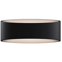 Futurystyczny kinkiet Trame C806WL-L5B LED 6W 3000K do sypialni czarny
