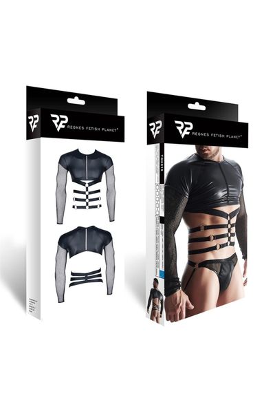 Męski T-Shirt Black L zdjęcie 5