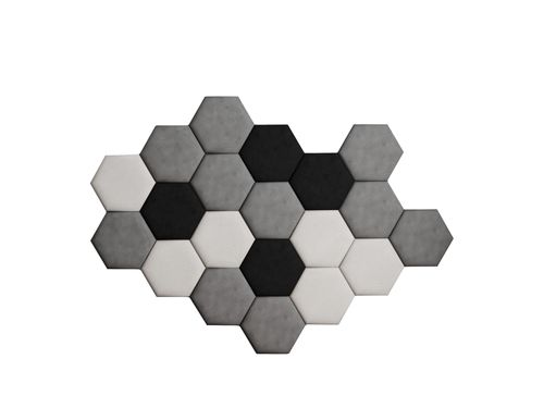 PANELE TAPICEROWANE HEKSAGON 30x26 Plaster Miodu na Arena.pl