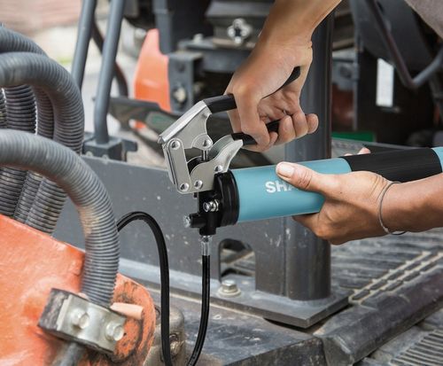 SHALL Pistolet smarowy, chwyt pistoletowy Heavy Duty 7000 PSI na Arena.pl