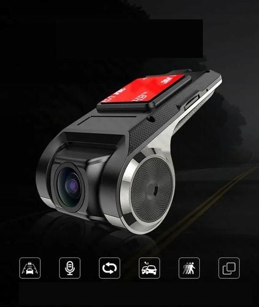WIDEOREJESTRATOR KAMERA ANDROID FULL HD DVR ADAS + KARTA SD 64GB zdjęcie 8