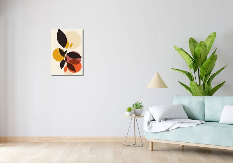 Obraz 40x60cm Brzask Złota zdjęcie 2