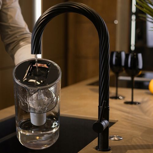 Dzbanek filtrujący szklany Wessper WES202-BK 3l Czarny 1x filtr aquaclassic na Arena.pl