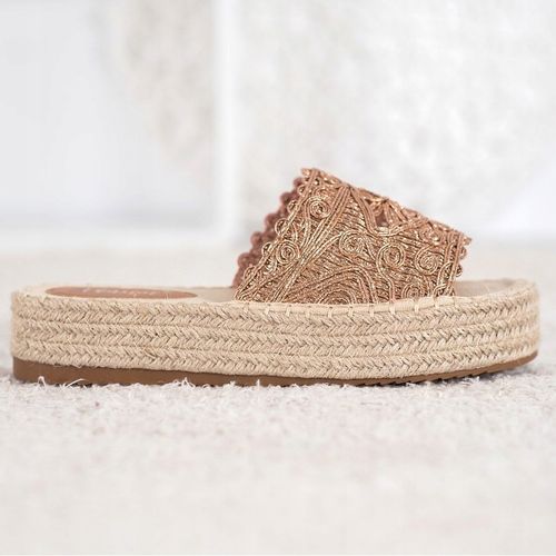 Klapki Espadryle Na Platformie r.39 na Arena.pl