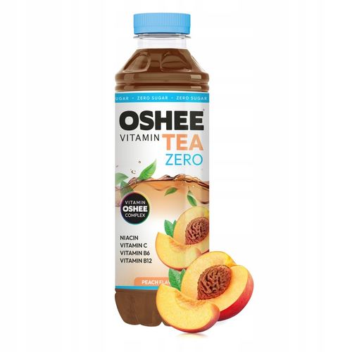 Oshee Zero Vitamin Tea Napój Brzoskwinia 555ml x6 na Arena.pl