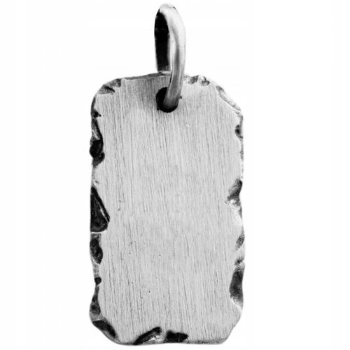 Unikatowy nieśmiertelnik Raw Edge Twój grawer s925 zawieszka na łańcuszek na Arena.pl