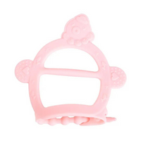 GRYZAK UCHWYT DLA DZIECKA RÓŻOWY