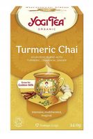 HERBATKA ZŁOTY CHAI Z KURKUMĄ (TURMERIC CHAI) BIO (17 x 2 g) 34 g - YOGI TE
