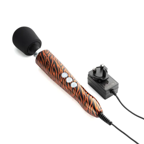 doxy die cast wand massager tiger - masażer z polerowanego metalu na Arena.pl