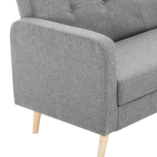 Sofa Materiałowa, Jasnoszara na Arena.pl