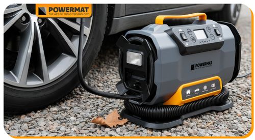 KOMPRESOR SAMOCHODOWY 12 V 230 V POMPKA 10 BAR DO OPON AUTA ROWERU MATERACY na Arena.pl