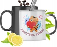 Kubek Magiczny Z Tygryskiem Zmieniający Kolor Z Nadrukiem Ze Zdjęciem