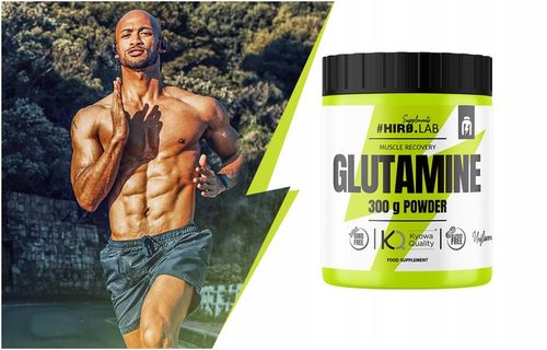 GLUTAMINA AMINOKWASY GLUTAMINE 300 g AMINO L-GLUTAMINA L-GLUTAMINE hiro na Arena.pl