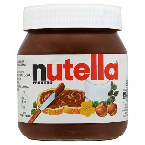 Pakiet 3 szt FERRERO KREM DO SMAROWANIA NUTELLA 350G na Arena.pl