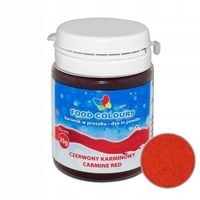 BARWNIK SPOŻYWCZY W PROSZKU CZERWONY KARMINOWY 25g