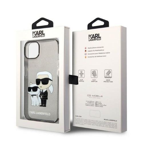 Etui Karl Lagerfeld do iPhone 15 Plus, iPhone 14 Plus, Czarny na Arena.pl
