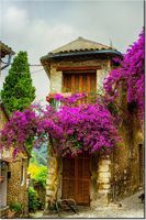 80CM 120 OBRAZ STARE MIASTO PROWANSJI ŚCIENNY