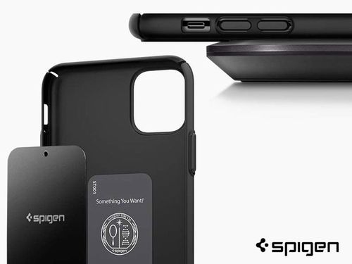 Etui Spigen Thin Fit Air do Apple iPhone 11 Pro black na Arena.pl
