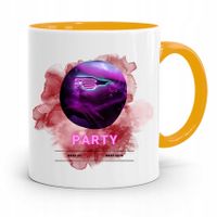 Dla Dja Muzyka Kubek Żółty Party Best Dj Prezent Z Nadrukiem Ze Zdjęciem