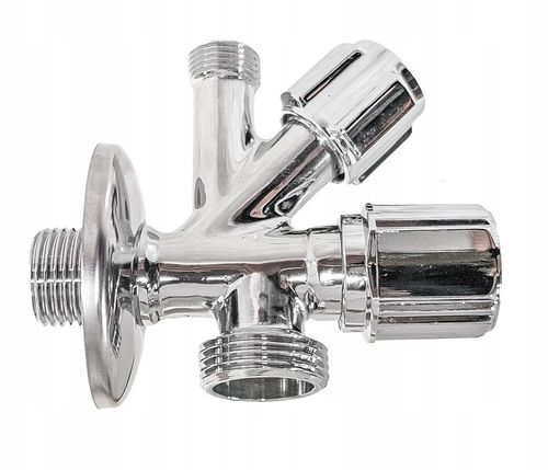 ZAWÓR KUREK DO BATERII PRALKI ZMYWARKI KOMBI KOMBINOWANY 1/2''x3/4''x3/8'' na Arena.pl