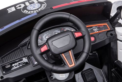 Auto Na Akumulator BBH-021 Policyjne Białe na Arena.pl