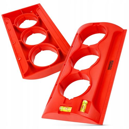 WZORNIK SZABLON DO WYCINANIA WYMIAROWANIA OTWORÓW POD PUSZKI GNIAZDEK na Arena.pl