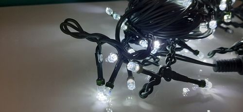 Kurtyna Świetlna LED 120 Sople Białe Ciepłe Flash Zewnętrzna IP44 8,7 m na Arena.pl