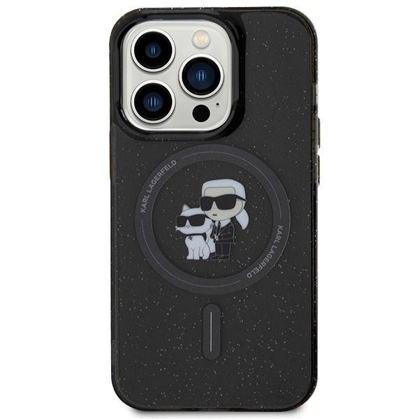Etui Karl Lagerfeld do iPhone 15 Pro, Czarny, MagSafe zdjęcie 3