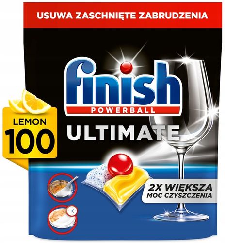 FINISH Kapsułki Powerball Ultimate All in One lemon 100 sztuk na Arena.pl