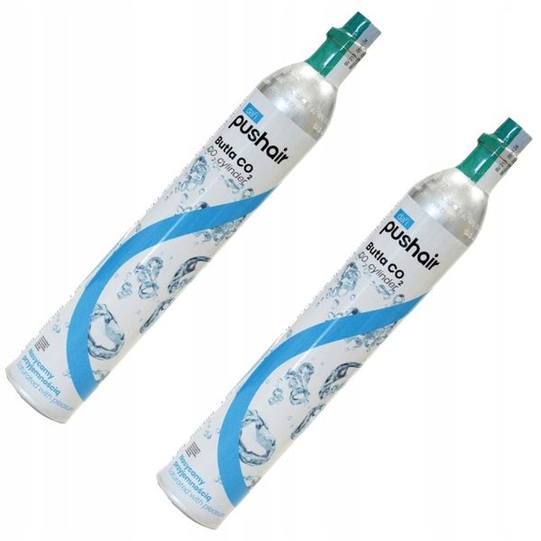 2x nabój CO2 do saturatora PUSHAIR Dafi zdjęcie 2