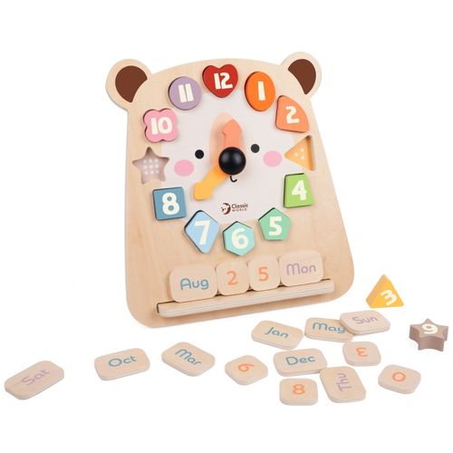 DLA DZIECI 3W1 ZEGAR MIŚ EDUKACYJNY NAUKA CZASU na Arena.pl