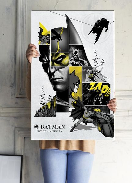Batman 80-ta rocznica - plakat 61x91,5 cm zdjęcie 4