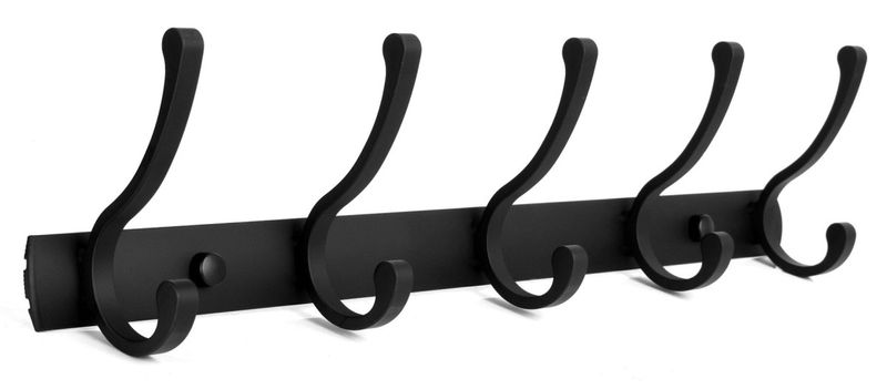Wieszak loft Zaros czarny zdjęcie 1