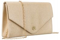 Kopertówka na łańcuszku elegancka torebka damska wieczorowa na wesele