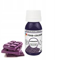 Barwnik Spożywczy Olejowy DO CZEKOLADY i mas tłustych 18ml FIOLETOWY LAWEND