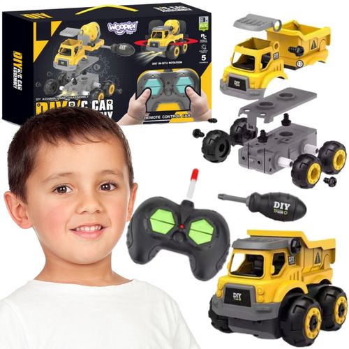 WOOPIE Zdalnie Sterowany Samochodzik Budowlany DIY na Arena.pl