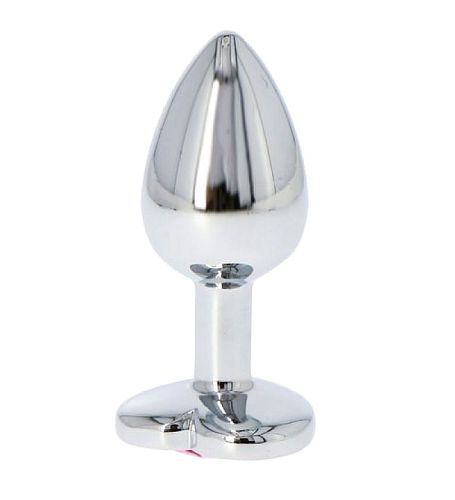 Plug z kryształem w kształcie serca na Arena.pl