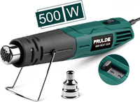 PRULDE Mini Opalarka 500W 450°C Czarna Zielona Do Rękodzieła Elektroniki
