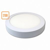 PANEL LED NATYNKOWY OKRĄGŁY 18W BIAŁY CIEPŁY 1440LM 21CM