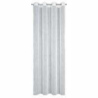 Firana gotowa na przelotkach MONIC 140x260 Eurofirany biała