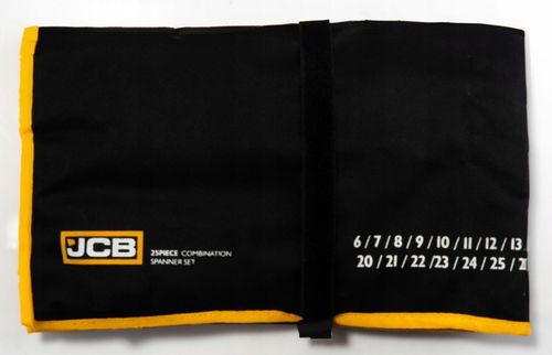 ZESTAW KLUCZY PŁASKO-OCZKOWYCH 18 ELEMENTÓW STAL CRV 8-32 MM JCB na Arena.pl