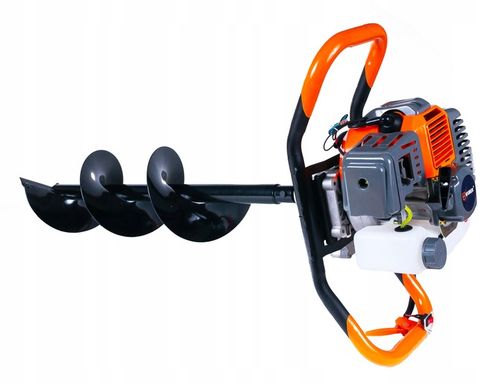 ŚWIDER DO ZIEMI WIERTNICA SPALINOWA GLEBY ZESTAW WIERTŁA 10/20/30 CM + OLEJ na Arena.pl