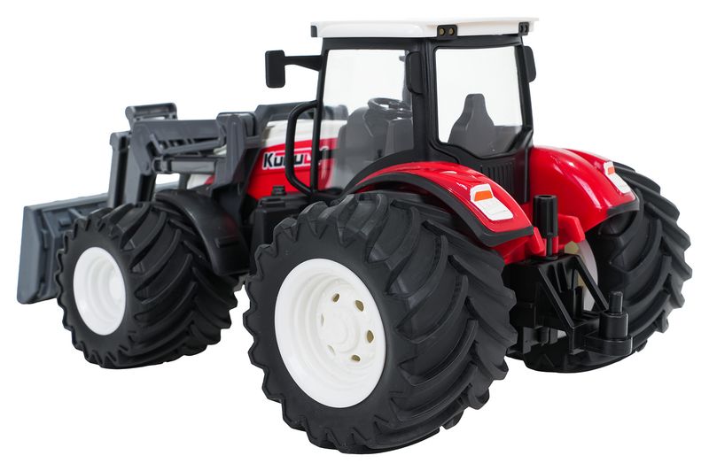 Traktor + Spych R/C 1:24 Czerwony zdjęcie 6