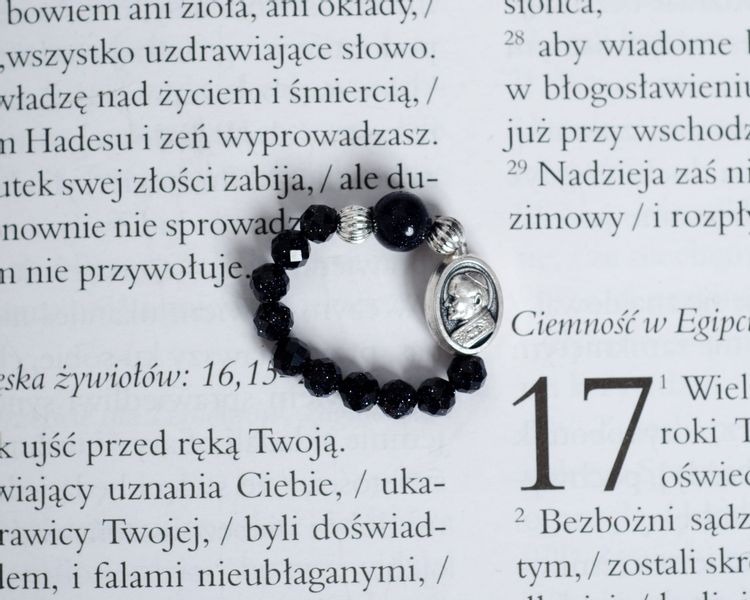 Różaniec na palec noc kairu RT-16 zdjęcie 2