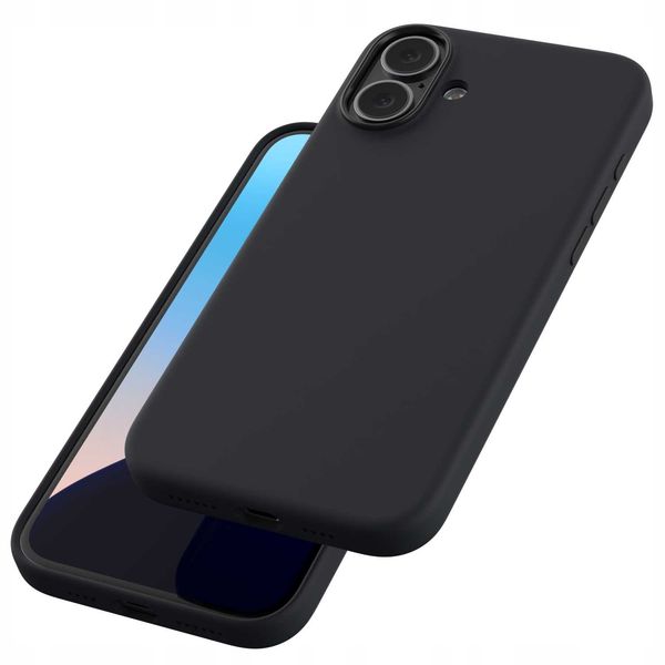 Spacecase Pure Mag Iphone 16 Plus Black zdjęcie 8
