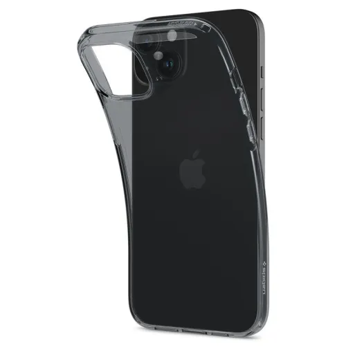 Etui Spigen Crystal Flex na iPhone 15 Plus - szaro-przezroczyste na Arena.pl