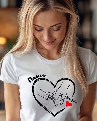 KOSZULKA DZIEŃ MAMY PREZENT DZIEŃ MATKI PERSONALIZOWANY Z IMIONAMI DZIECI M na Arena.pl