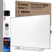 GRZEJNIK ELEKTRYCZNY NA PODCZERWIEŃ PANEL PROMIENNIK WiFi IR 980W + NÓŻKI