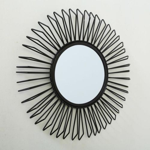 Lustro Sol czarne 38 cm na Arena.pl