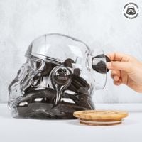 star wars - słoik na ciastka lub las w słoiku stormtrooper